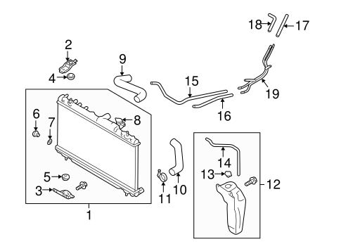 9-2X RADIATOR & COMPONENTS 2
