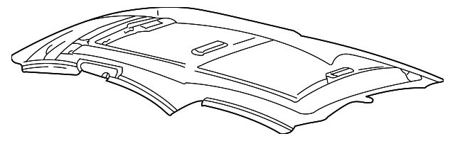 YF1Z7451916BBA Деталь HEADLINER