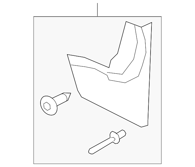 30744139 Деталь MUD GUARD