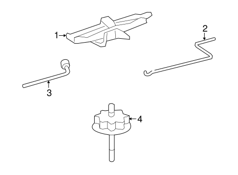 BODY/JACK & COMPONENTS for 2012 Toyota Corolla #1