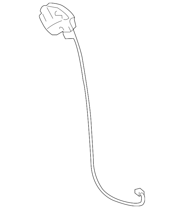 6R3Z-6362432-A Деталь LATCH, LEFT