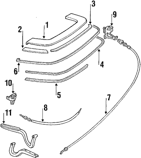 Cover & Components for 1989 Mercedes-Benz 560 SL #0