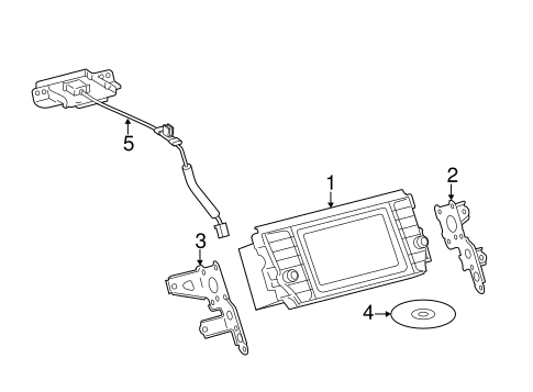 ELECTRICAL/NAVIGATION SYSTEM for 2012 Toyota Avalon #1