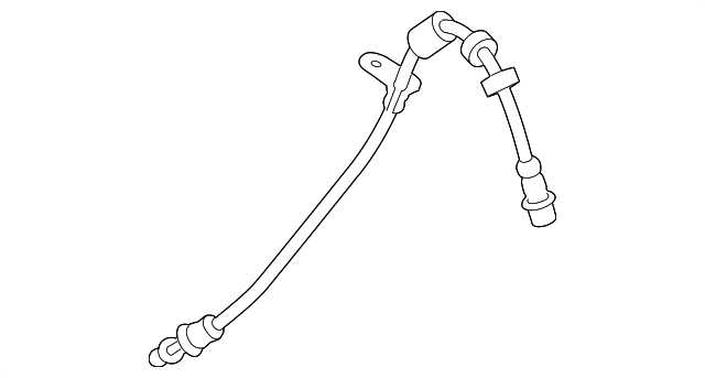 EJ7Z-2078-A BRAKE HOSE, LEFT