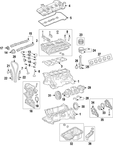 Genuine OEM Mazda Engine Parts