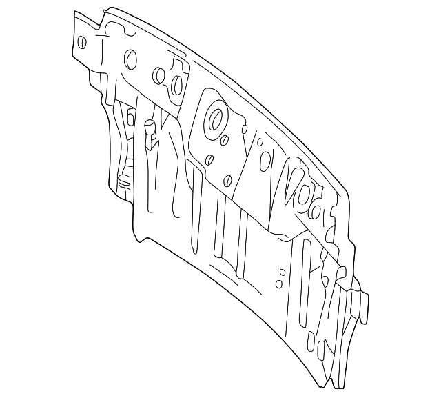 1W6Z7640320AA Деталь BACK PANEL