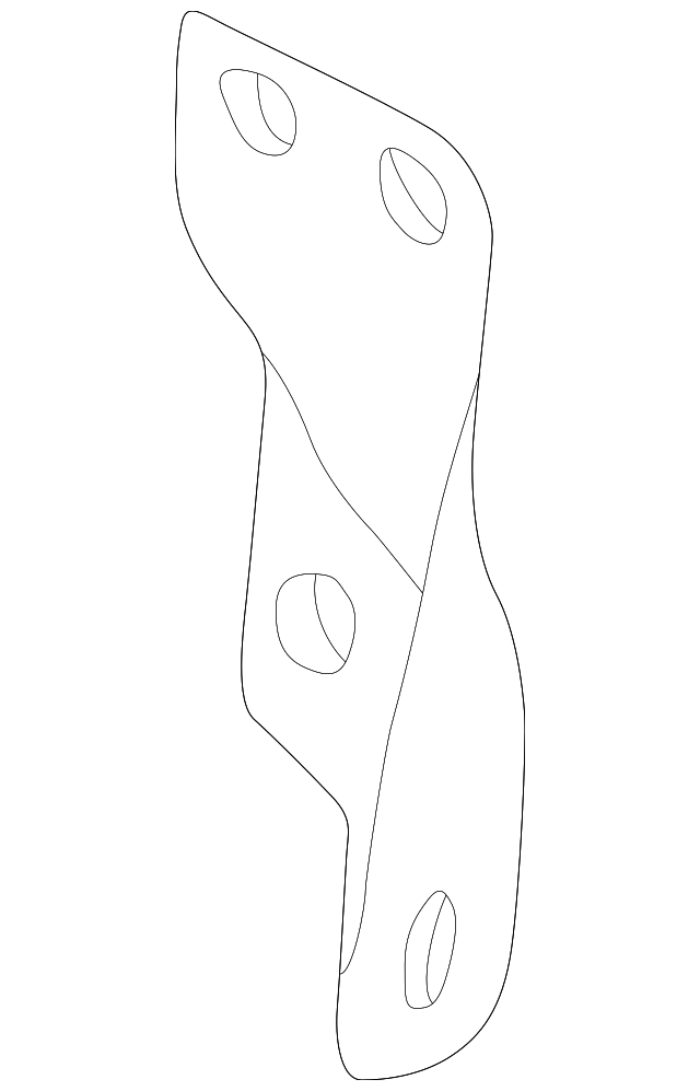 1W6Z-7628424-BA Деталь EXTENSION, RIGHT