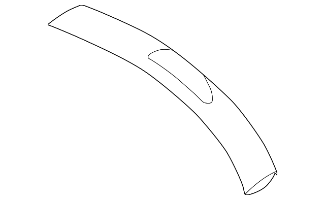 1W6Z7645102AAC Деталь UPPER TRIM PANEL