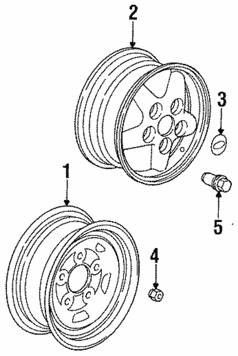 Wheels for 1995 Land Rover Defender 90 #0