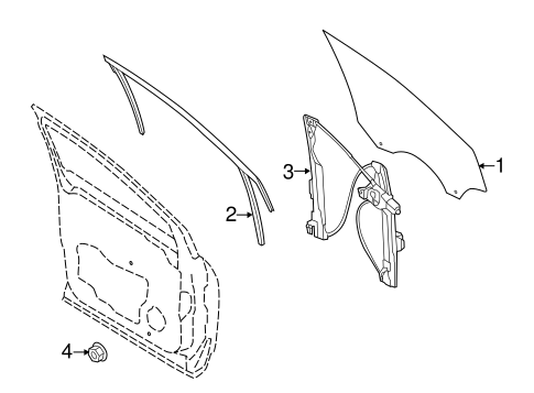 Electrical/Front Door for 2013 Ford Escape #4