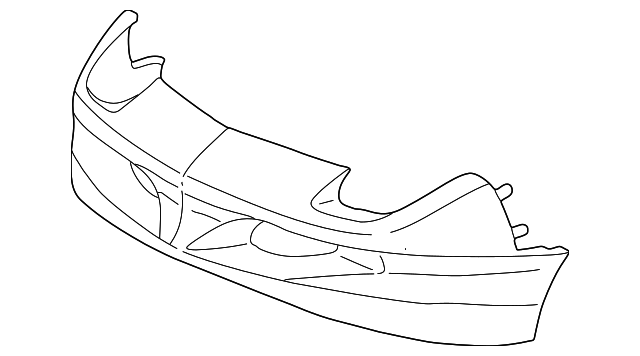 22597554 Деталь BUMPER COVER
