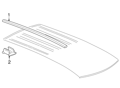 Trans Sport EXTERIOR TRIM - ROOF