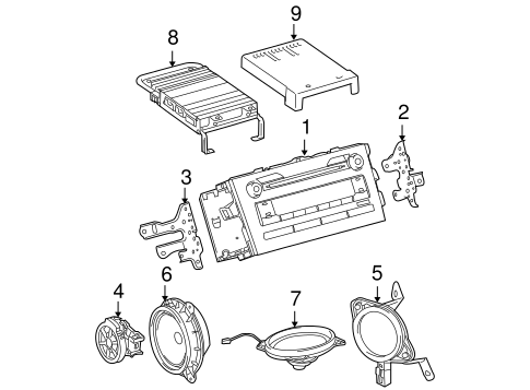 BODY/SOUND SYSTEM for 2012 Toyota Corolla #1