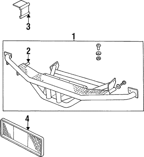 Defender 90 REAR BUMPER