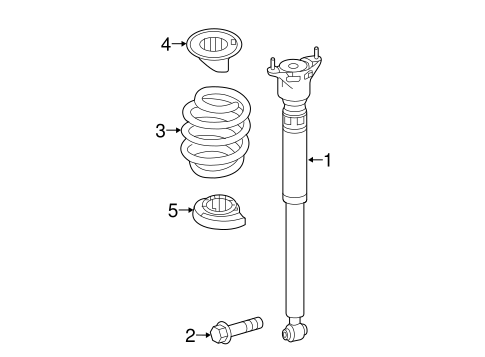 Shocks & Components for 2018 Infiniti QX30 #1