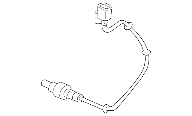 12601759 Деталь OXYGEN SENSOR, LEFT