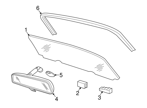 GTO GLASS - WINDSHIELD