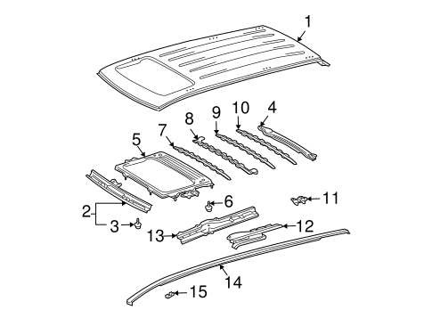 BODY/ROOF & COMPONENTS for 2007 Toyota Sienna #2