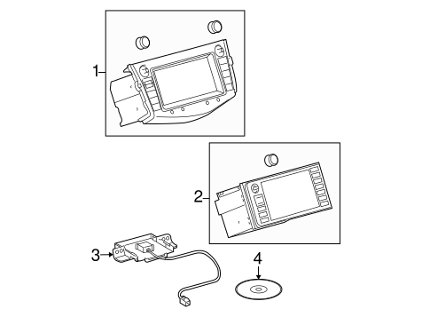 ELECTRICAL/NAVIGATION SYSTEM COMPONENTS for 2009 Toyota RAV4 #1
