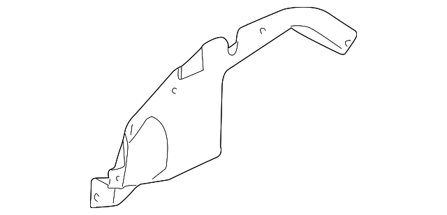 22678676 Деталь SPLASH SHIELD, RIGHT