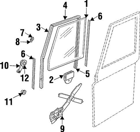 Defender 90 FRONT DOOR 3