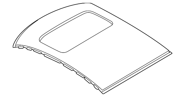 12797572 Деталь ROOF PANEL