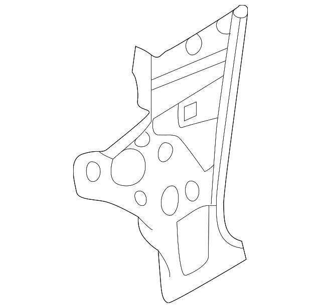 32007414 Деталь COWL SIDE PANEL, RIGHT