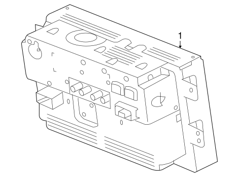 XJ NAVIGATION SYSTEM COMPONENTS