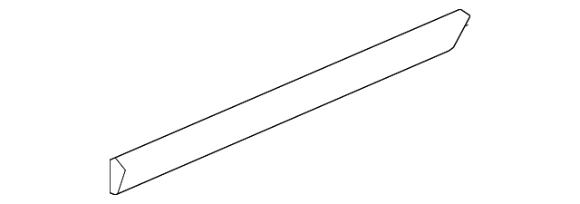 89024128 Деталь BODY SIDE MLDG, RIGHT
