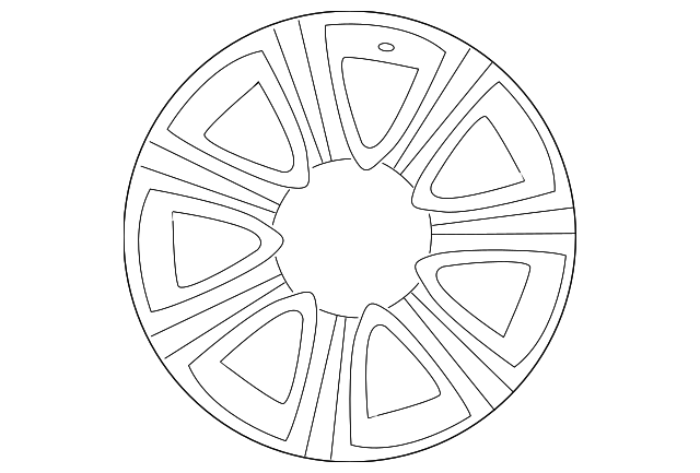 C2P1011 Деталь WHEEL, ALLOY