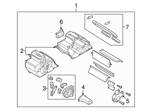 HVAC Case for 2012 Mazda MX-5 Miata #0