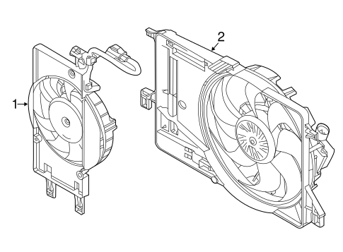Cooling System/Cooling Fan for 2015 Ford Focus #1