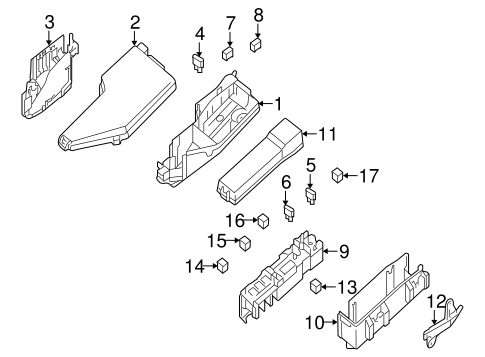 ELECTRICAL/FUSE & RELAY for 2011 Nissan Altima #1