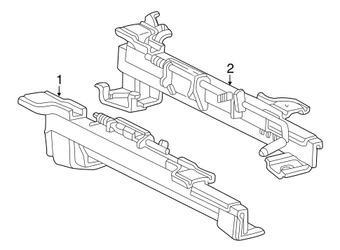 Body/Tracks & Components for 2000 Ford Mustang #2