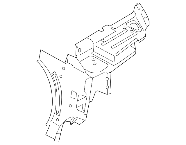5G1Z-5446812-AA Деталь SIDE PANEL, RIGHT