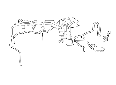 ELECTRICAL/WIRING HARNESS for 2015 Toyota Avalon #1