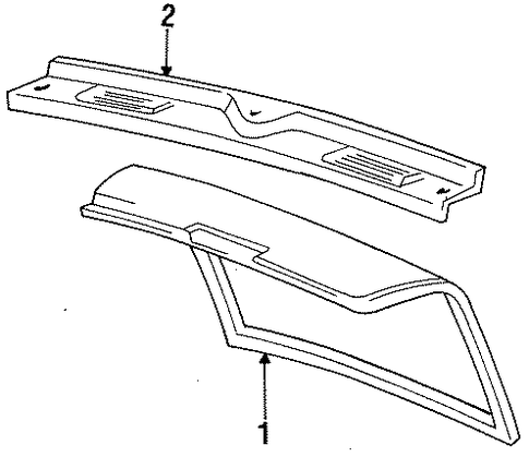 Imperial INTERIOR TRIM - REAR BODY