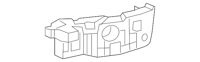 23201881 Деталь SIDE RETAINER, LEFT
