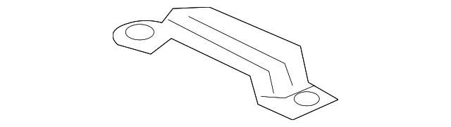 23432674 Деталь FRONT BUMPER UPPER BRACKET
