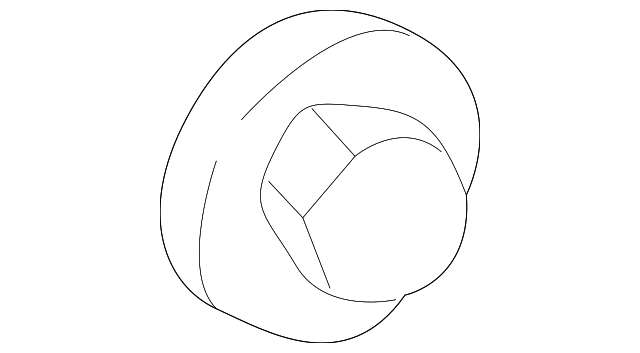 RRJ100120 WHEEL NUT COVER