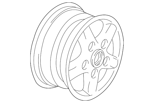 ANR4849MNH WHEEL, ALLOY