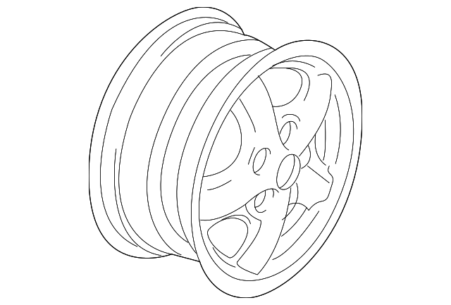 RRC115080MNH WHEEL, ALLOY