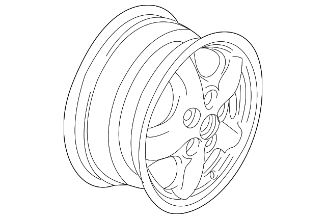 RRC115070MNH WHEEL, ALLOY