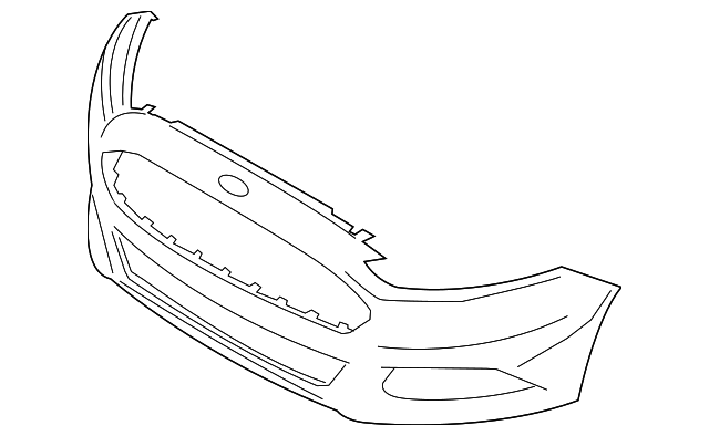 DS7Z-17D957-AAPTM BUMPER COVER