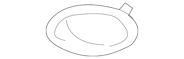 DS7Z-17E810-AA TRIM RING, RIGHT