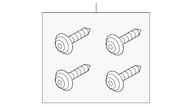 6M2Z-17A386-A LICENSE BRACKET MOUNT KIT