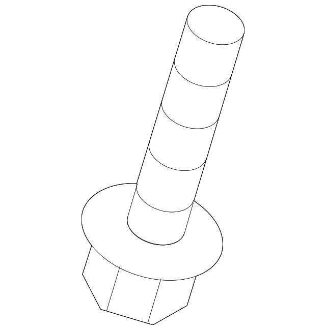 W716969S300 SIDE RETAINER BOLT, RIGHT