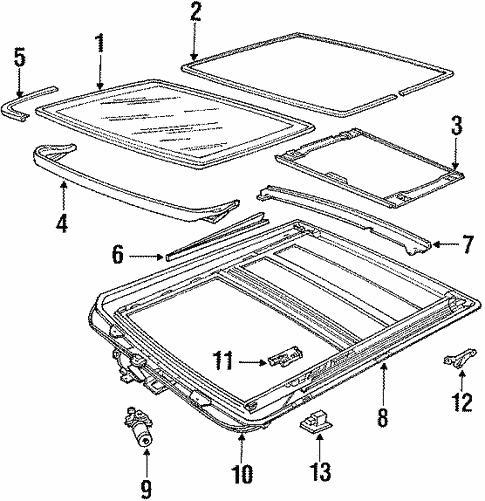 Sunroof for 1991 Pontiac Grand Prix #0