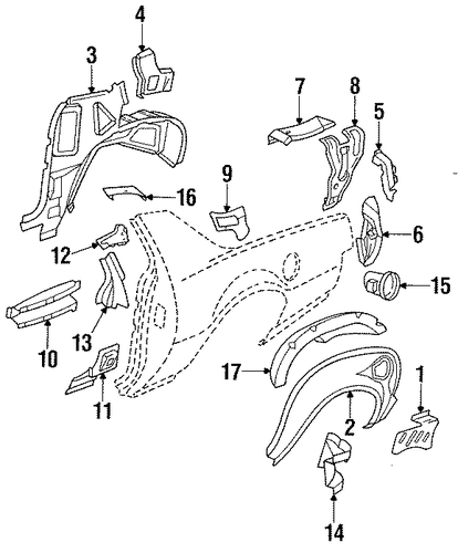 Camaro INNER COMPONENTS 2