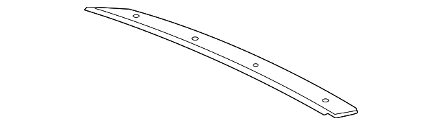 25813678 Деталь REAR HEADER